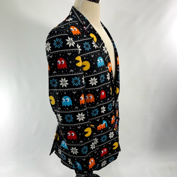 Suitmeister Men's Pac-Man Blazer Sports Coat - Picture 4 of 7